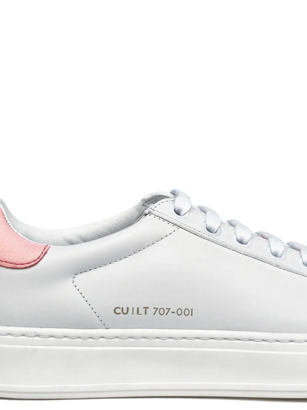 CU | LT ESSENCE Lace-Up Low-Top — Pink — Size US M 3.5 - US W 5 — Top View