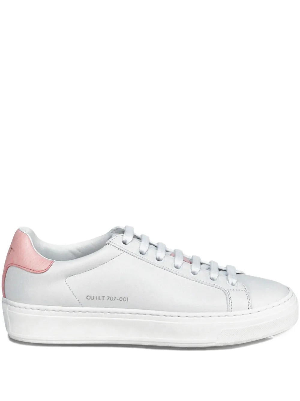 CU | LT ESSENCE Lace-Up Low-Top — Pink — Size US M 3.5 - US W 5 — Front View