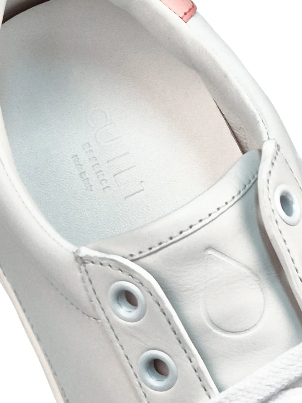 CU | LT ESSENCE Lace-Up Low-Top — Pink — Size US M 3.5 - US W 5 — Detail View