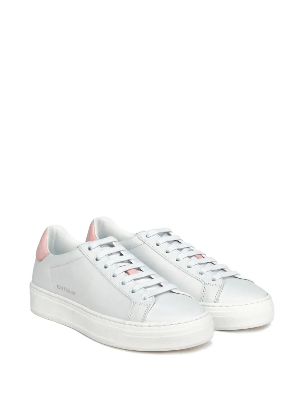 CU | LT ESSENCE Lace-Up Low-Top — Pink — Size US M 3.5 - US W 5 — Side View