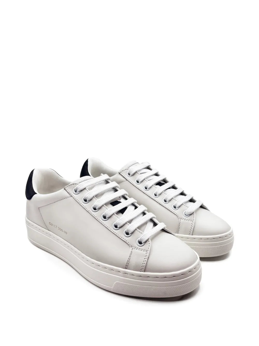 CU | LT ESSENCE Lace-Up Leather — Black — Size US M 3.5 - US W 5 — Side View