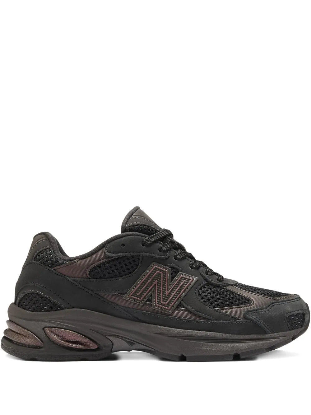 New Balance 2010 Logo-Patch — Black — Size US M 3.5 - US W 5 — Front View