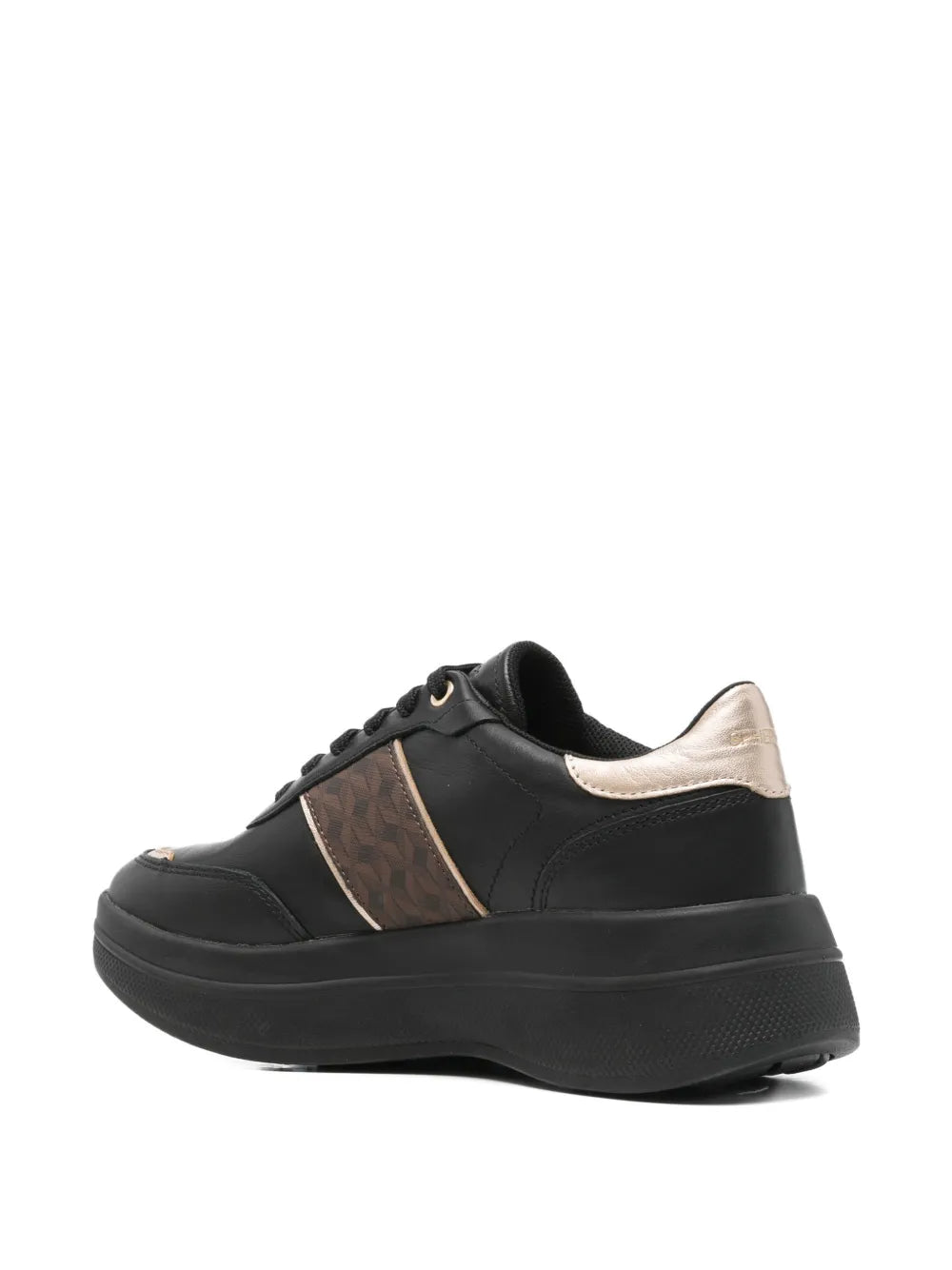 Geox Spherica Ecub-3 — Black — Size US M 3.5 - US W 5 — Back View