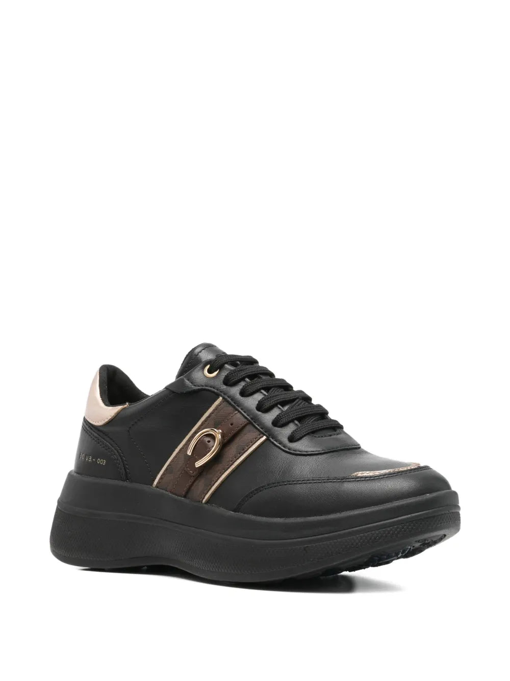 Geox Spherica Ecub-3 — Black — Size US M 3.5 - US W 5 — Side View