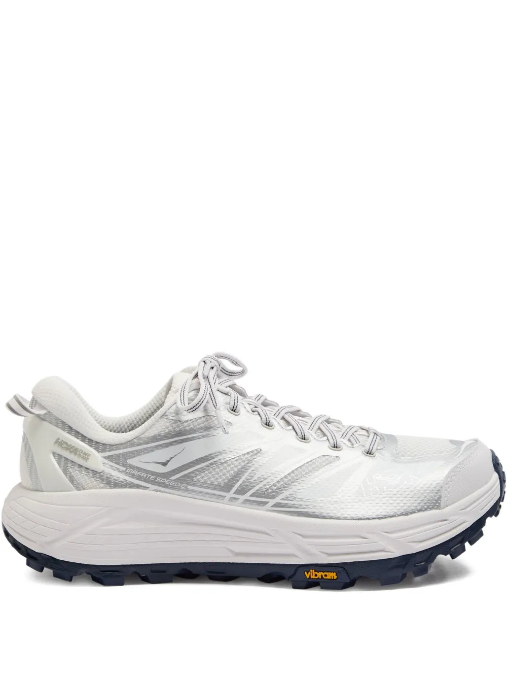 HOKA Mafate Speed 2 — White — Size US M 3.5 - US W 5 — Front View