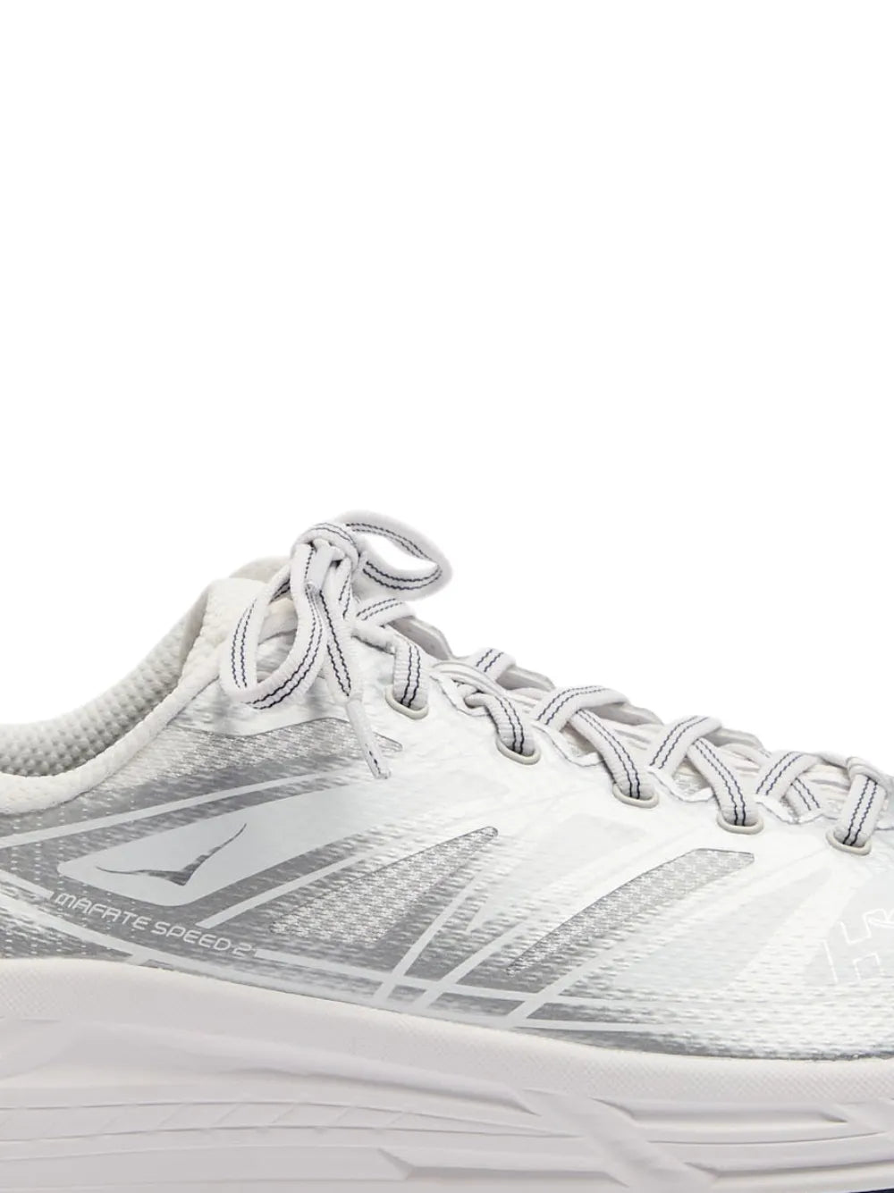 HOKA Mafate Speed 2 — White — Size US M 3.5 - US W 5 — Side View