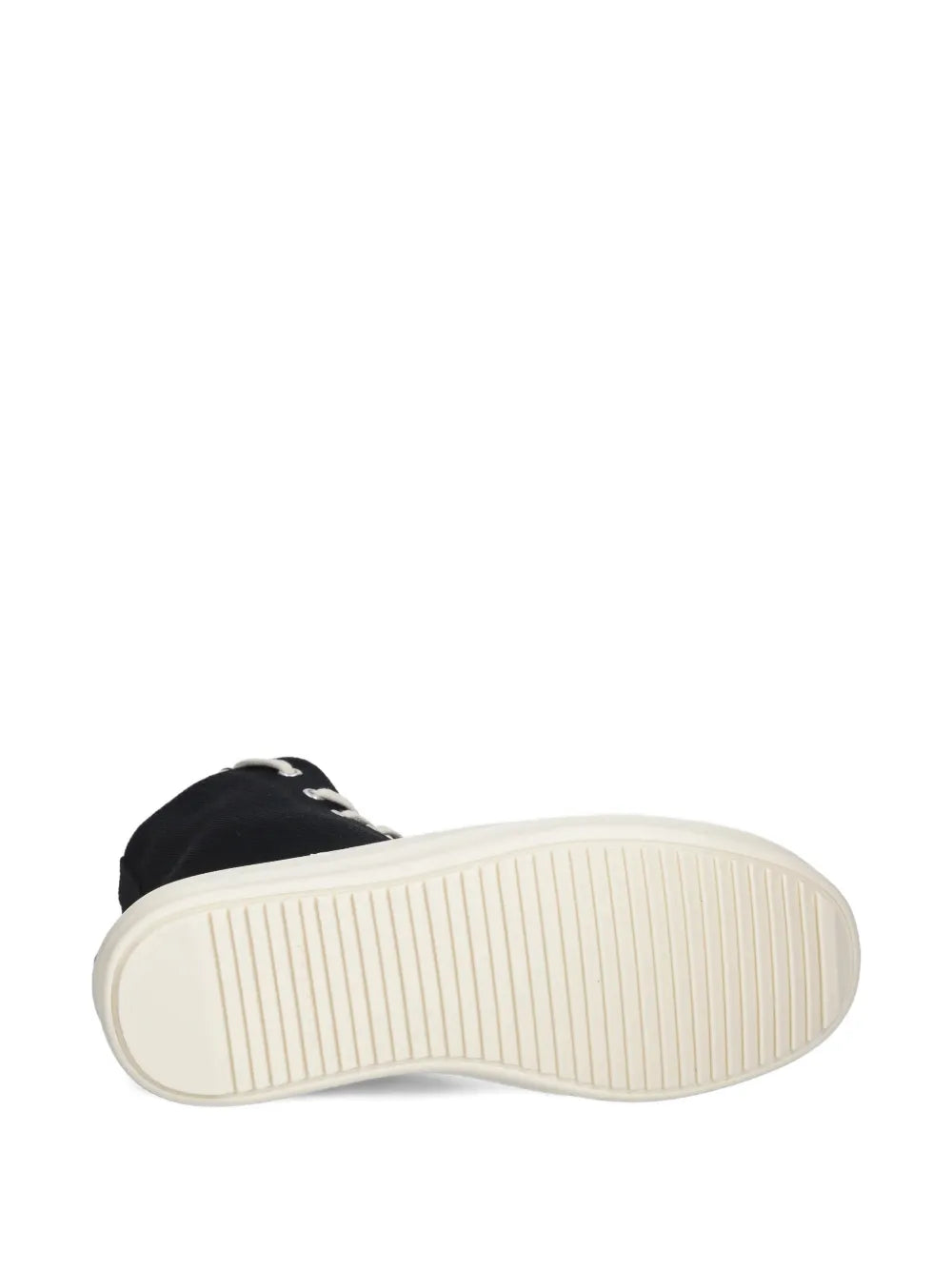 Rick Owens DRKSHDW Sneaks Side-Zip — Black — Size US M 3.5 - US W 5 — Top View