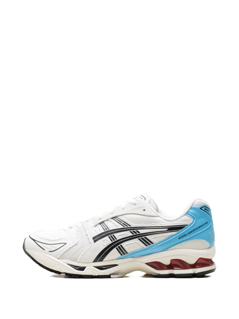 ASICS X Kith Gel-Kayano 14 Striped — Black — Size US M 3.5 - US W 5 — Detail View