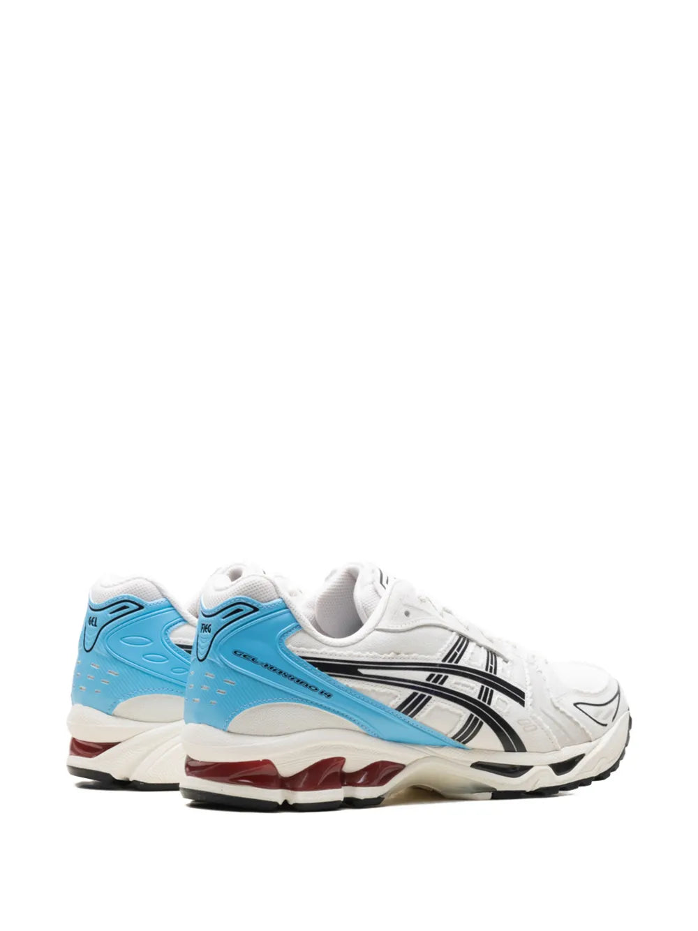 ASICS X Kith Gel-Kayano 14 Striped — Black — Size US M 3.5 - US W 5 — Back View