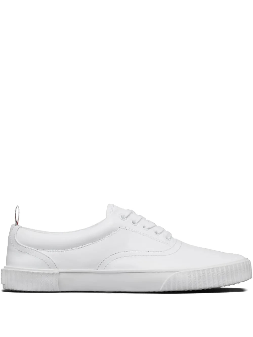 Thom Browne Panelled Grosgrain Loop — White — Size US M 3.5 - US W 5 — Front View
