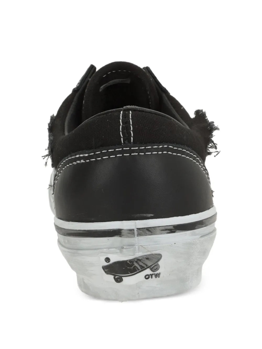 Vans Old Skool 36 Lace-Up — Black — Size US M 3.5 - US W 5 — Back View