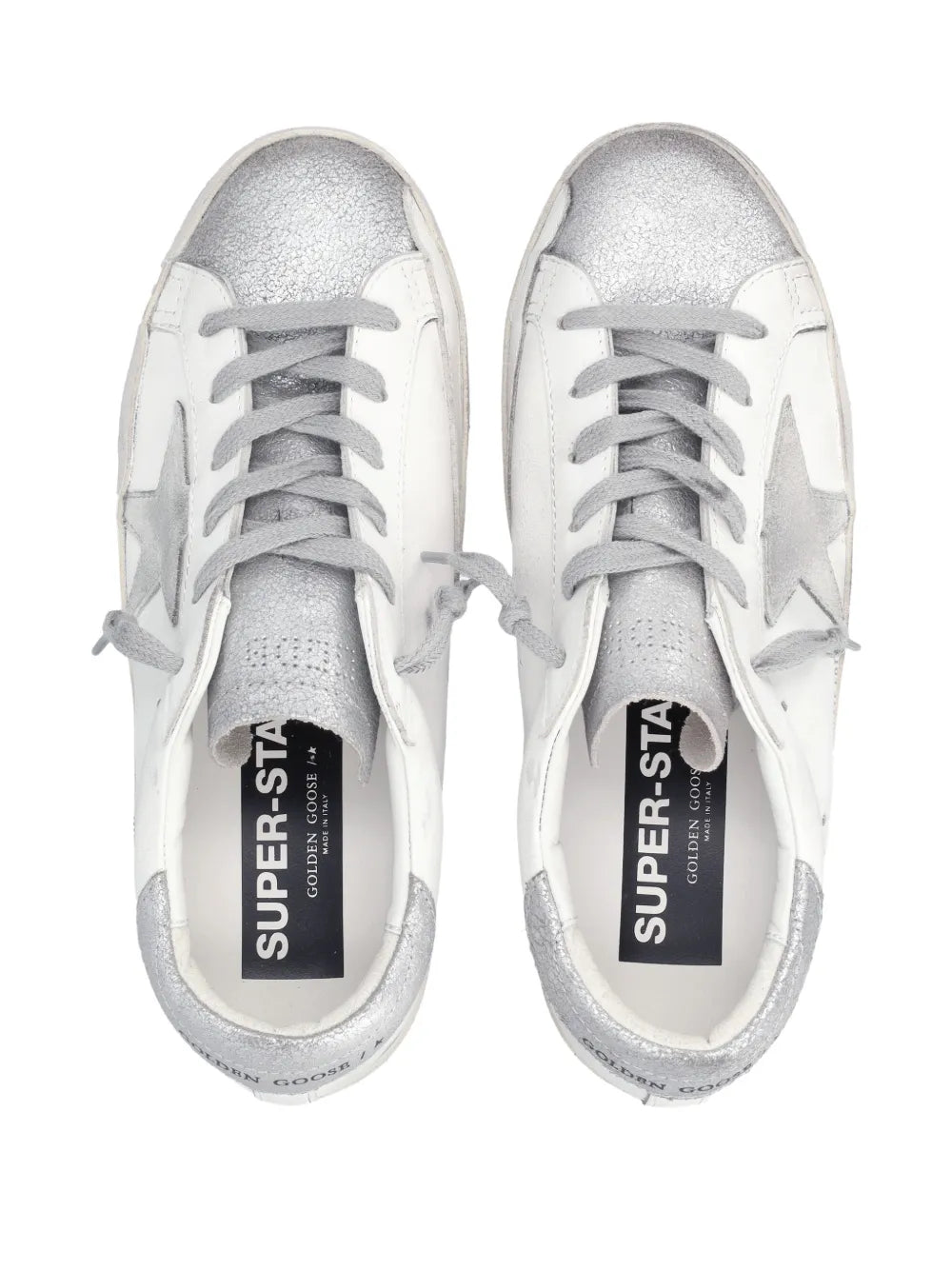 Golden Goose Super-Star — White — Size US M 3.5 - US W 5 — Side View
