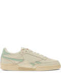 Reebok Club C Revenge Lace-Up — Beige — Size US M 3.5 - US W 5 — Front View