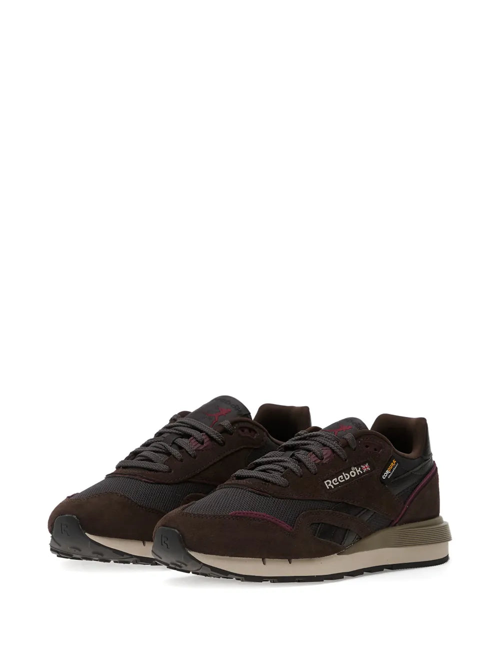 Reebok Classic Nylon 89 Lace-Up — Brown — Size US M 3.5 - US W 5 — Side View