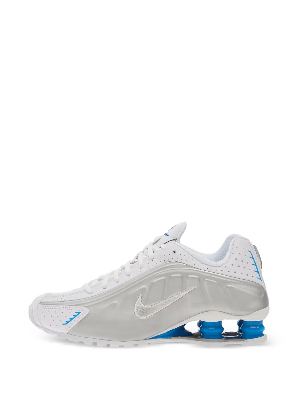 Nike Shox R4 Perforated — White — Size US M 3.5 - US W 5 — Detail View