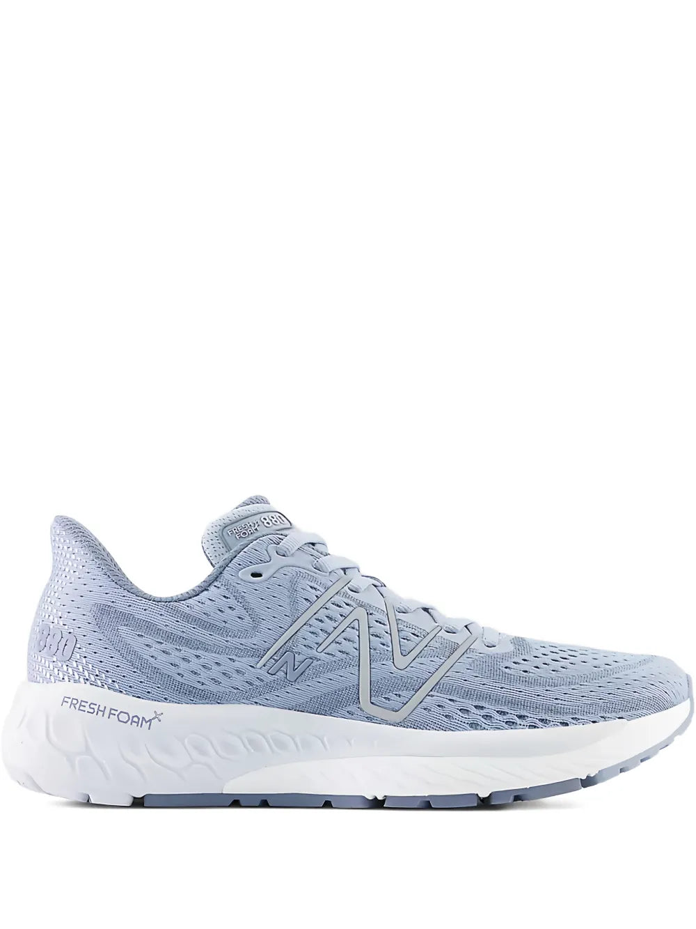 New Balance 880V13 Wide — Grey — Size US M 3.5 - US W 5 — Front View