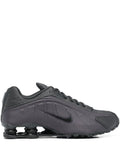 Nike Shox Logo Detail Trainers — Black — Size US M 3.5 - US W 5 — Front View