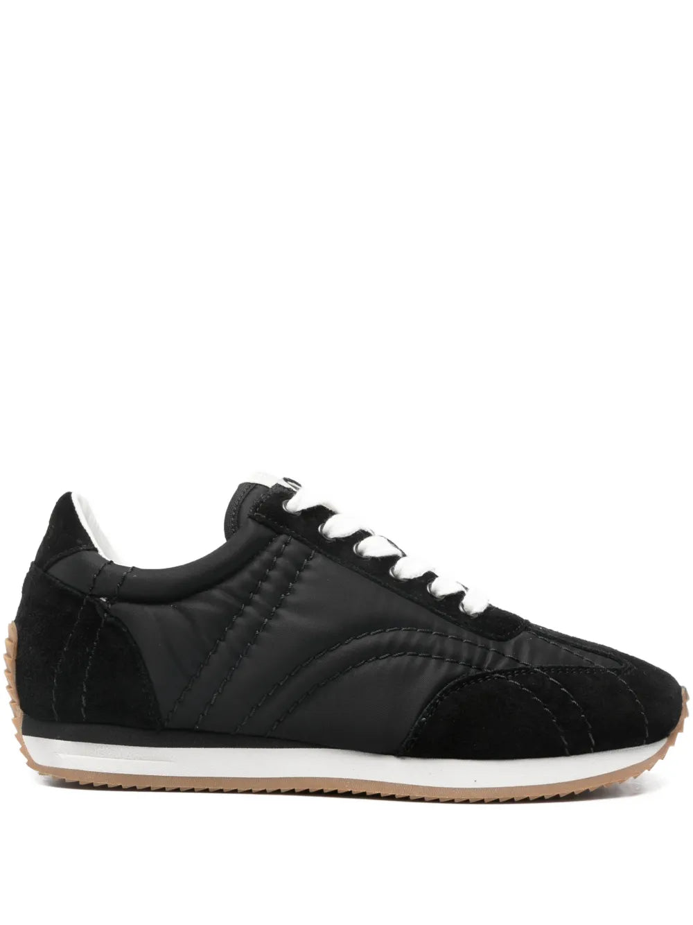 TOTEME Padded Lace-Up — Black — Size US M 3.5 - US W 5 — Front View