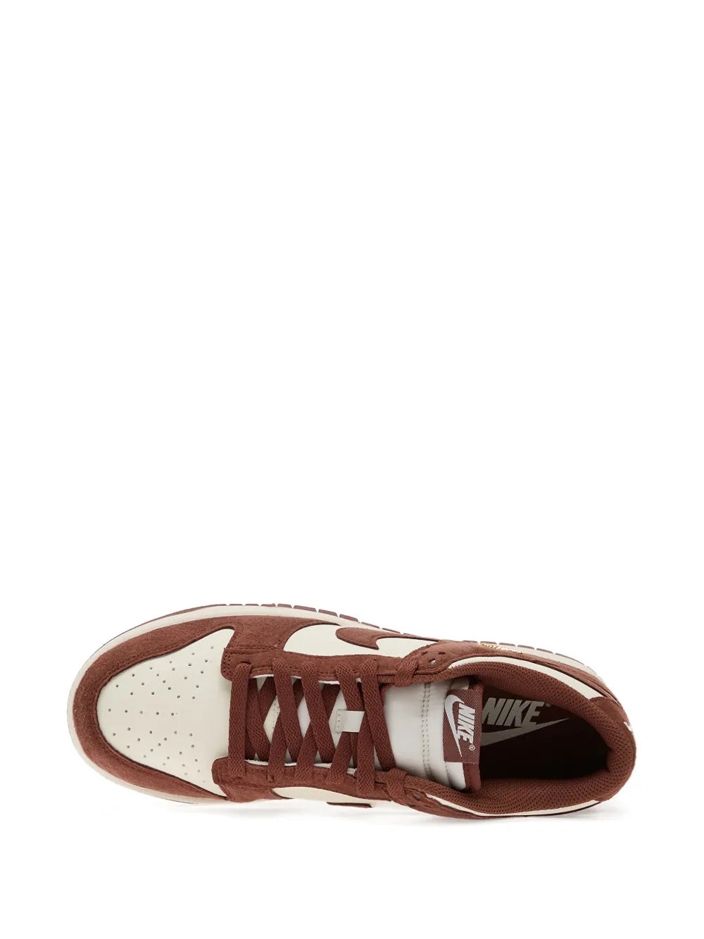 Nike Dunk Low Lace-Up — White — Size US M 3.5 - US W 5 — Top View