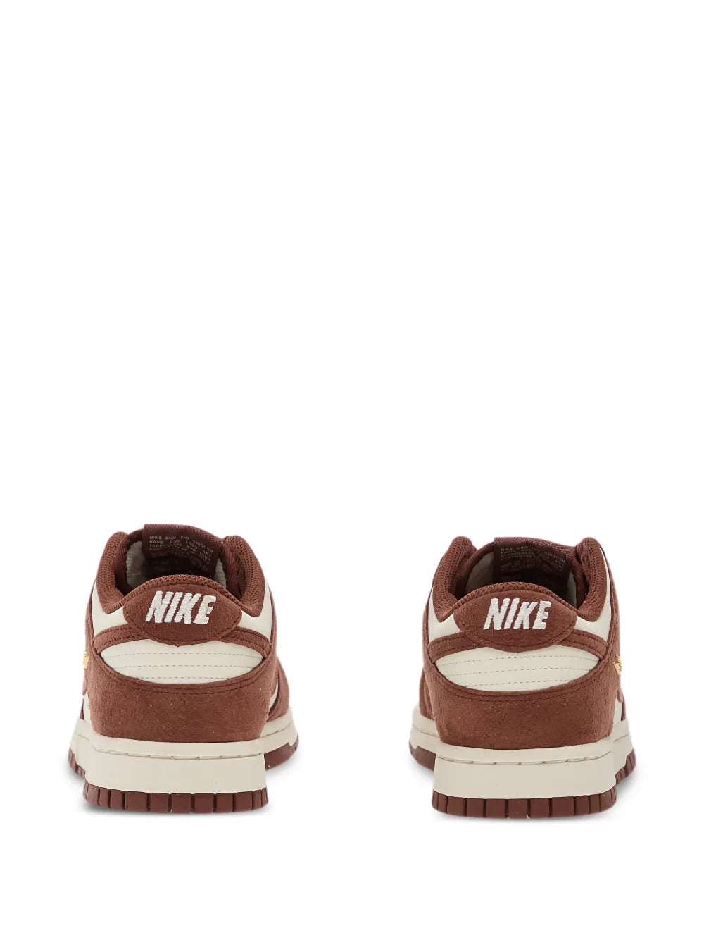 Nike Dunk Low Lace-Up — White — Size US M 3.5 - US W 5 — Back View