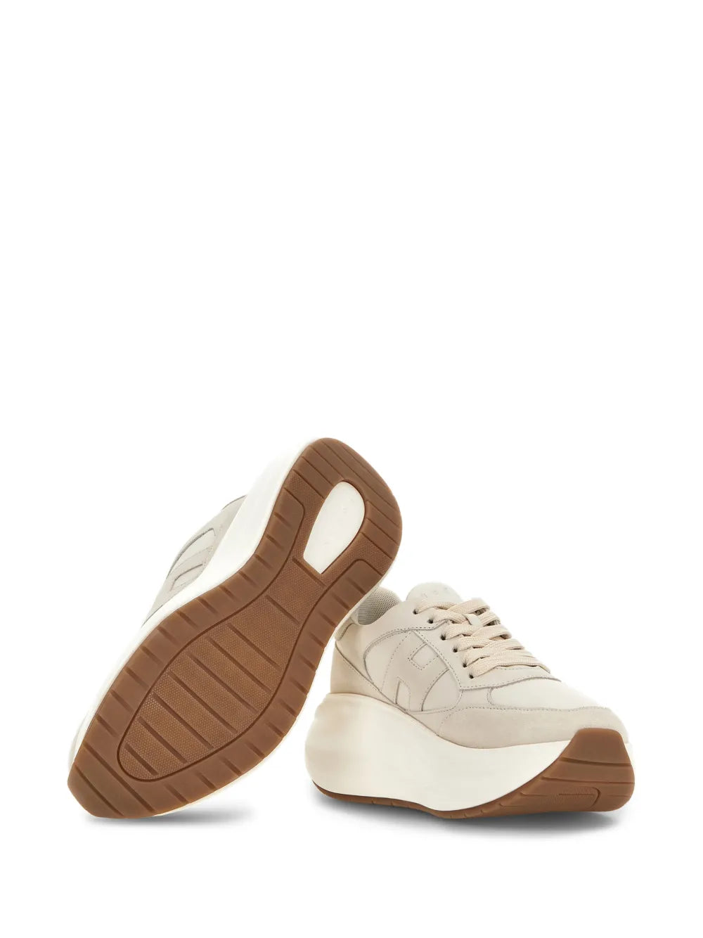 Hogan H696 Suede — Beige — Size US M 3.5 - US W 5 — Detail View