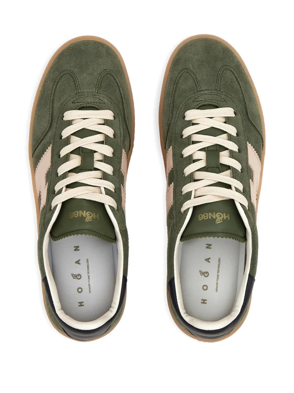 Hogan Cool — Green — Size US M 3.5 - US W 5 — Top View