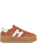 Hogan H698 Platform — Orange — Size US M 3.5 - US W 5 — Front View