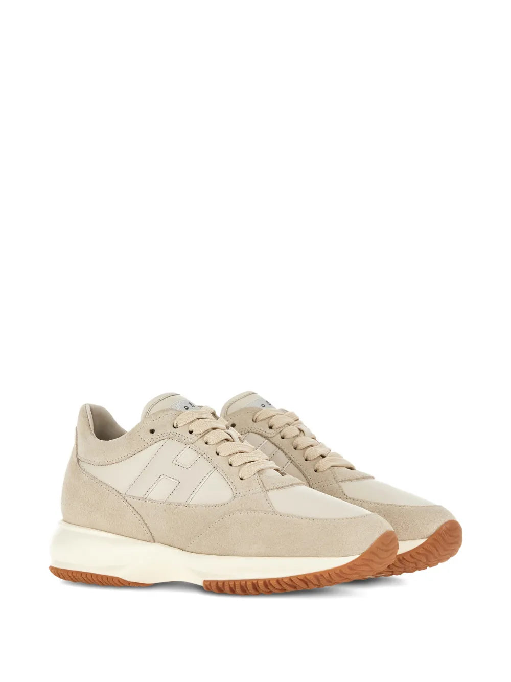 Hogan Suede — Beige — Size US M 3.5 - US W 5 — Side View