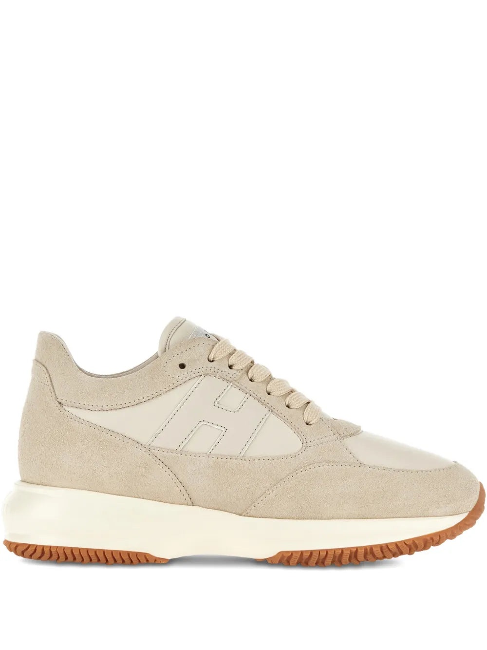 Hogan Suede — Beige — Size US M 3.5 - US W 5 — Front View
