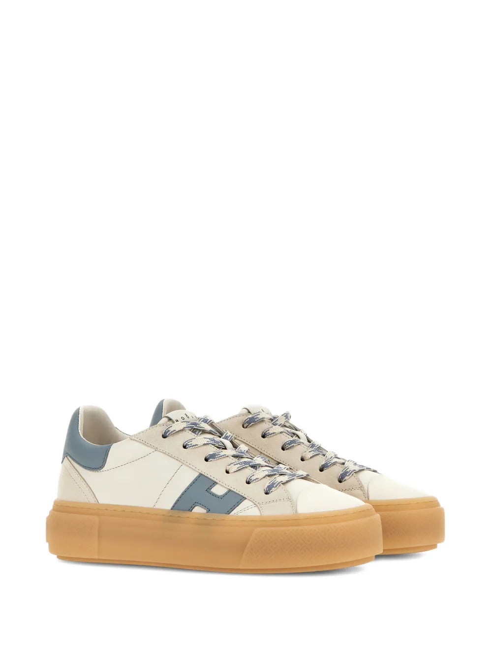 Hogan H705 Platform — White — Size US M 3.5 - US W 5 — Side View