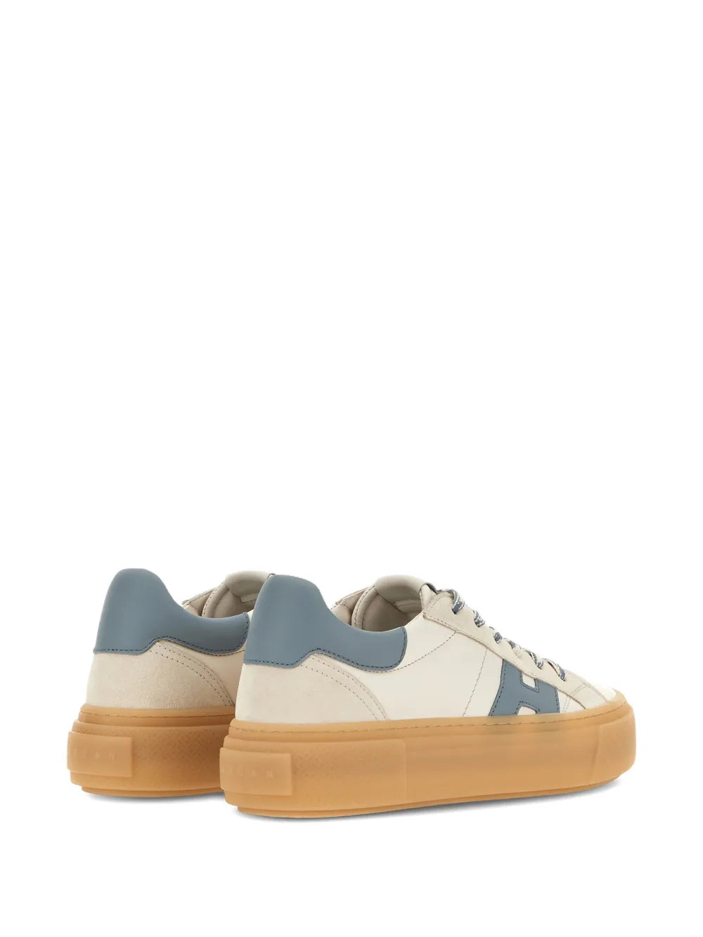 Hogan H705 Platform — White — Size US M 3.5 - US W 5 — Detail View