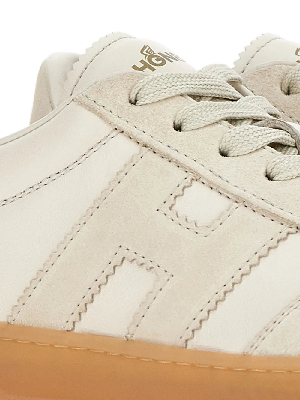 Hogan Cool Panelled — Beige — Size US M 3.5 - US W 5 — Detail View