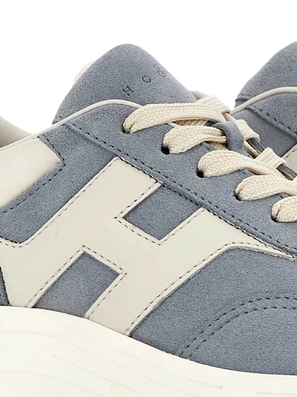 Hogan Hi-Fi Leather — Blue — Size US M 3.5 - US W 5 — Top View