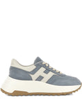Hogan Hi-Fi Leather — Blue — Size US M 3.5 - US W 5 — Front View