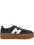 Hogan H698 Platform — Blue — Size US M 3.5 - US W 5 — Front View