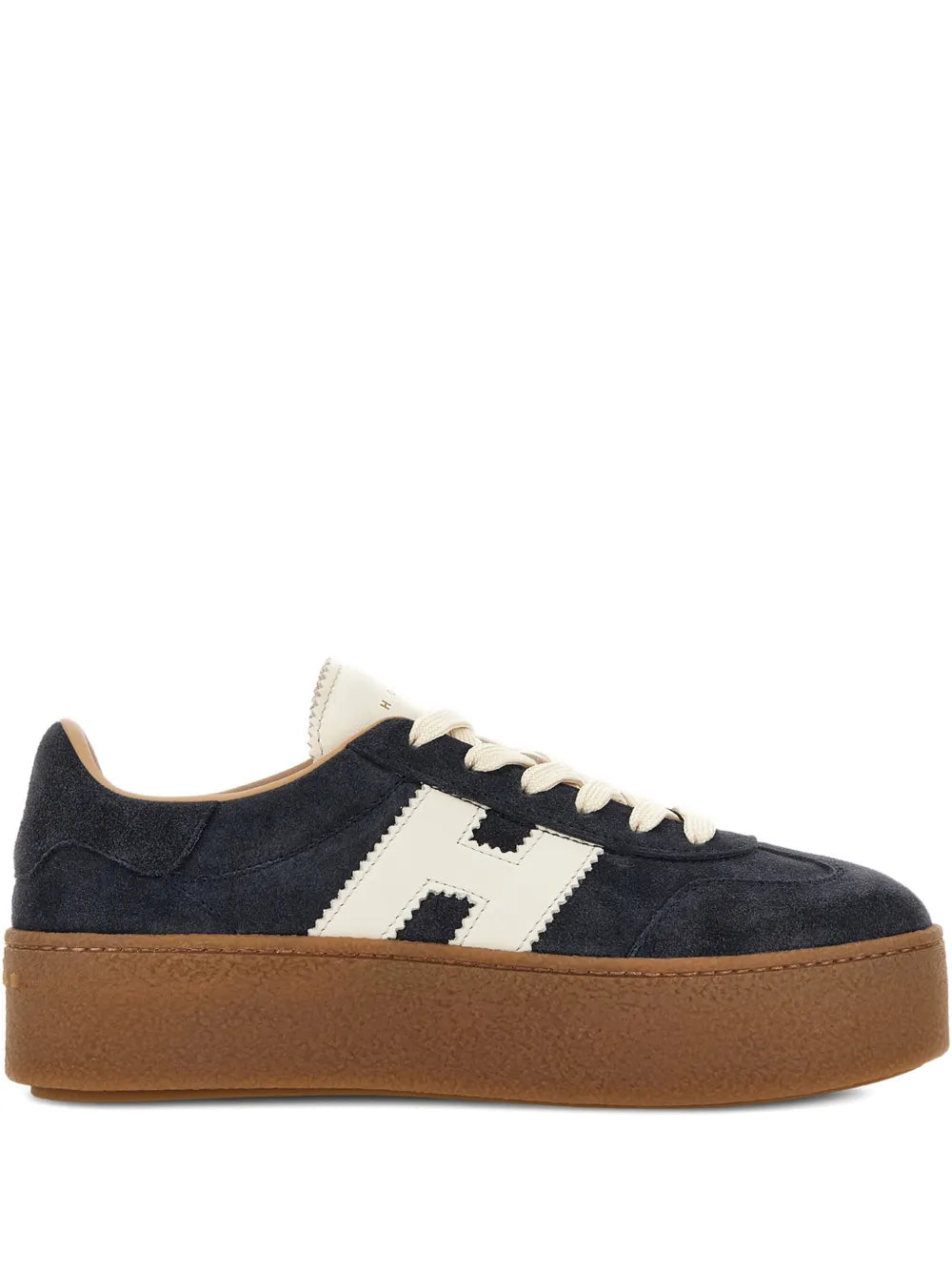 Hogan H698 Platform — Blue — Size US M 3.5 - US W 5 — Front View