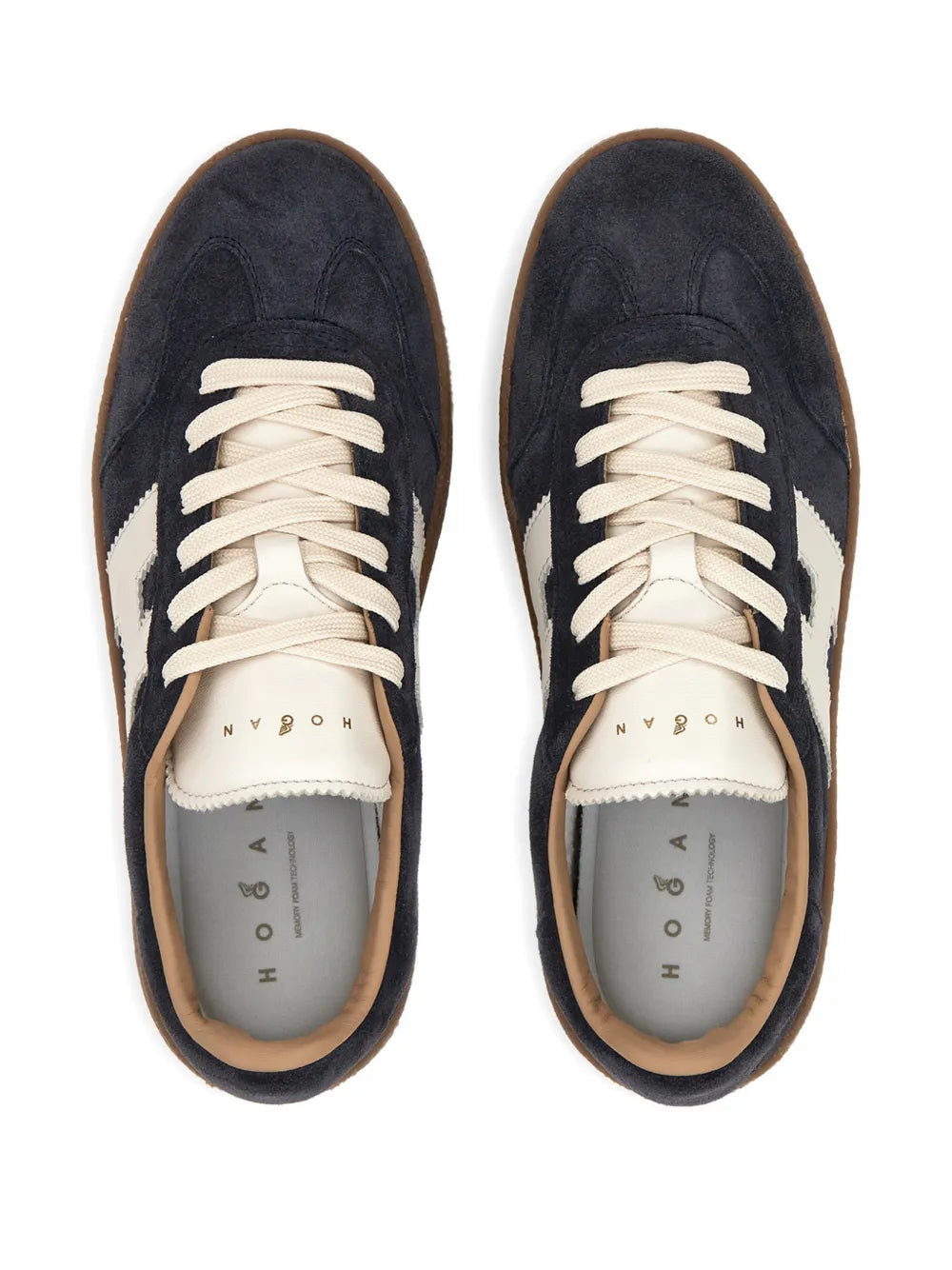 Hogan H698 Platform — Blue — Size US M 3.5 - US W 5 — Back View
