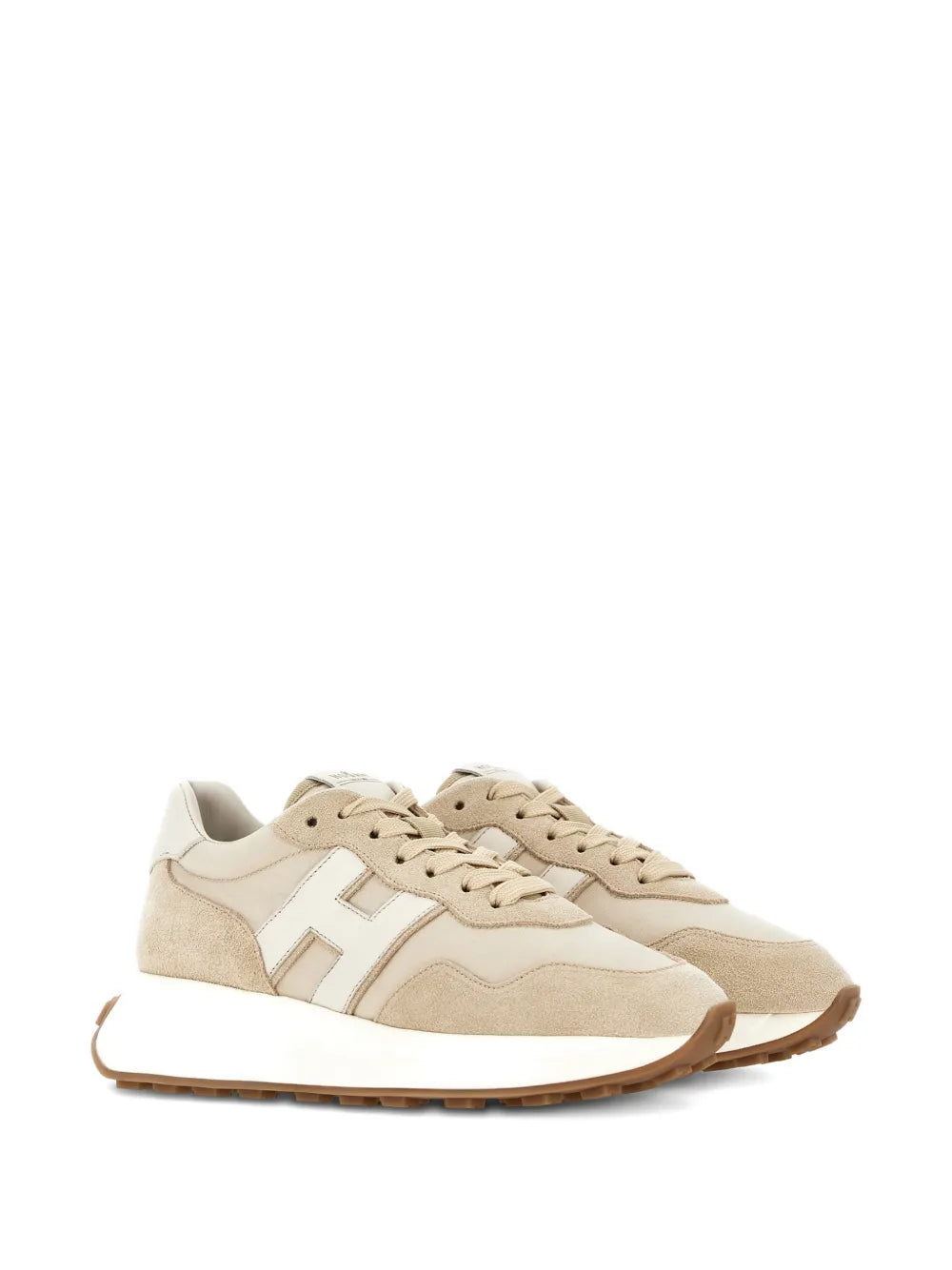 Hogan H641 — Light Brown — Size US M 3.5 - US W 5 — Side View