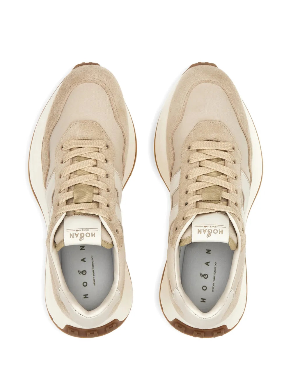Hogan H641 — Light Brown — Size US M 3.5 - US W 5 — Top View