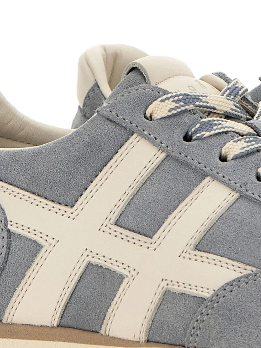Hogan H671 Suede — Grey — Size US M 3.5 - US W 5 — Detail View