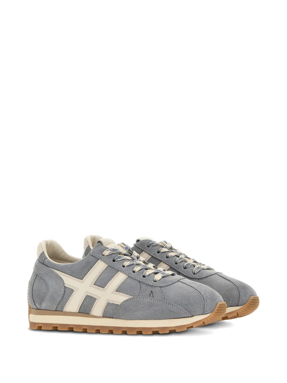 Hogan H671 Suede — Grey — Size US M 3.5 - US W 5 — Side View