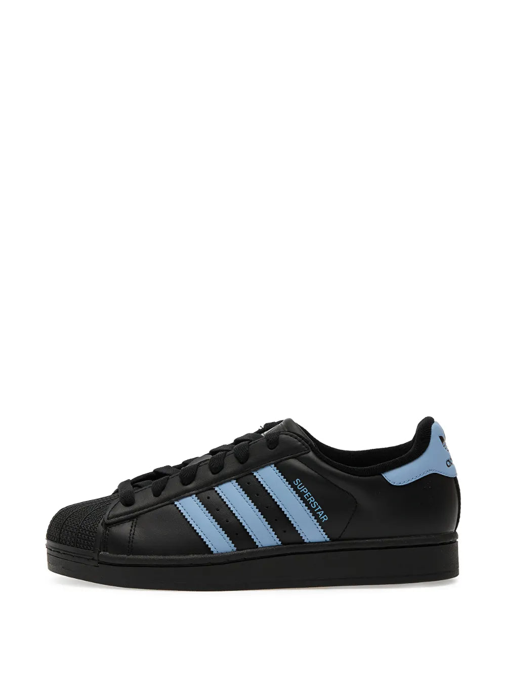 adidas Superstar Ii Leather — Black — Size US M 3.5 - US W 5 — Detail View