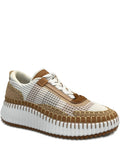 Chlo latform Stitching — Brown — Size US M 3.5 - US W 5 — Front View