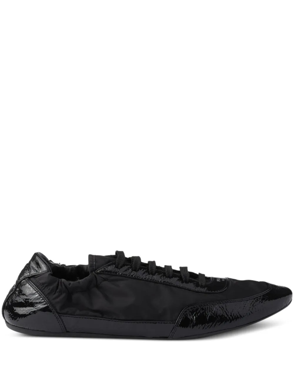 Prada Collapse Re-Nylon — Black — Size US M 3.5 - US W 5 — Front View