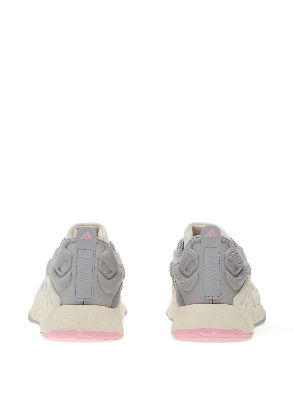adidas Stripes Dropset 3 — White — Size US M 3.5 - US W 5 — Back View