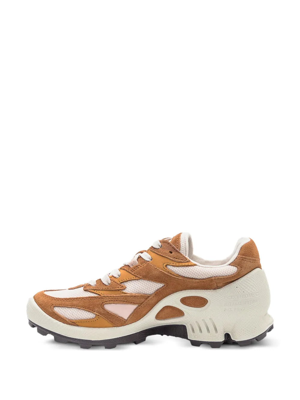 ECCO Biom C-Trail Leather Trainers — White — Size US M 3.5 - US W 5 — Top View