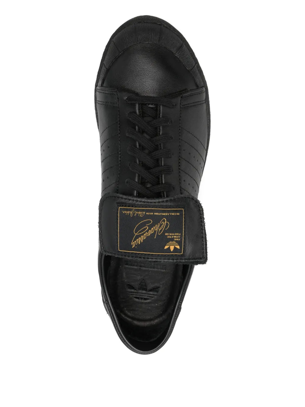 adidas X Willy Chavarria Kareem — Black — Size US M 3.5 - US W 5 — Top View