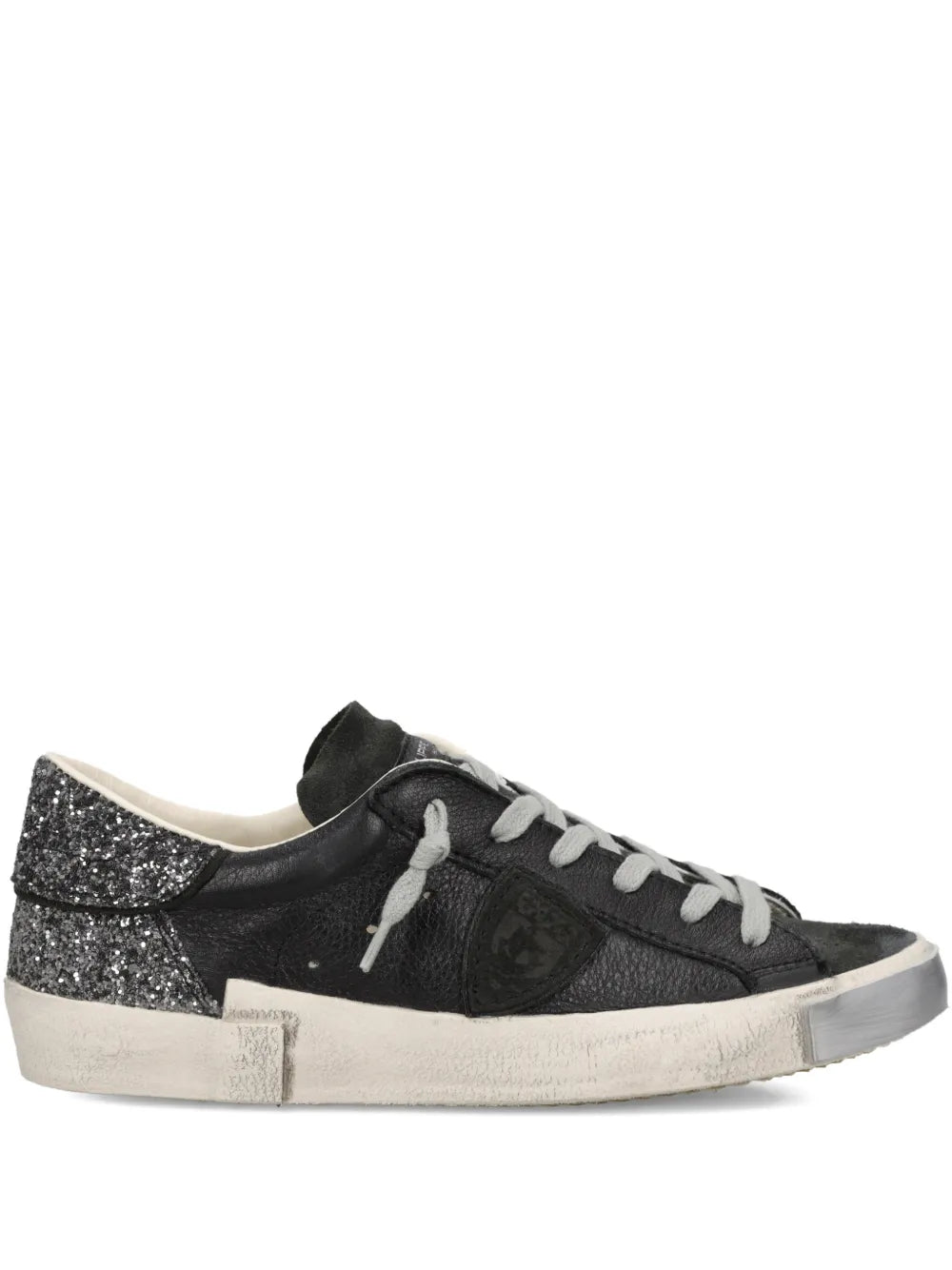 Philippe Model Paris Prsx Lace-Up — Black — Size US M 3.5 - US W 5 — Front View