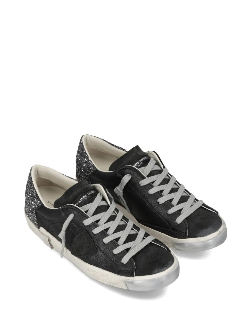 Philippe Model Paris Prsx Lace-Up — Black — Size US M 3.5 - US W 5 — Side View