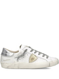 Philippe Model Paris Prsx Triangle Patch Trainers — White — Size US M 3.5 - US W 5 — Front View